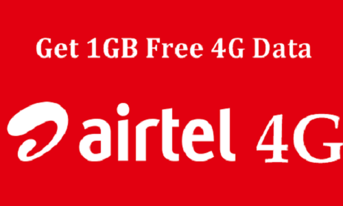 Airtel 1GB 4G Data Free for 90 Days(Just Give a Miss Call)